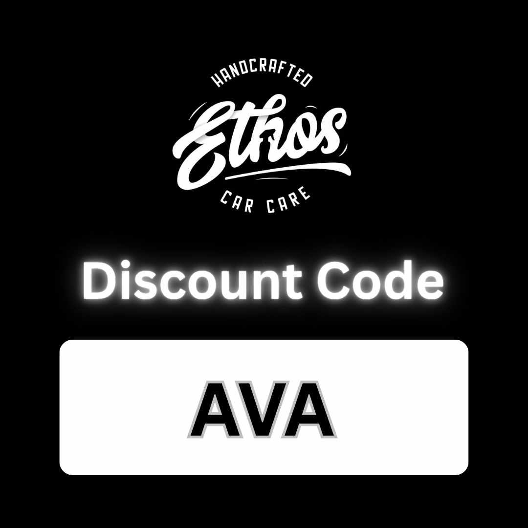 Ethos Car Care Discount Code "AVA": Get 15% Off on Premium Car Care Products