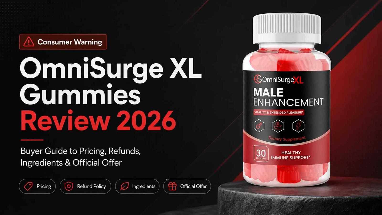 OmniSurge XL Review: Scientifically Crafted to Promote Male Wellness, Energy, and Peak Performance