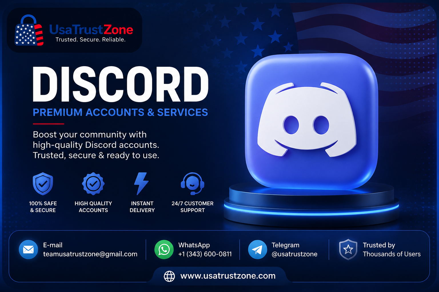 How to Buy Verified Discord Accounts and Start Trading Cryptocurrency Right Away