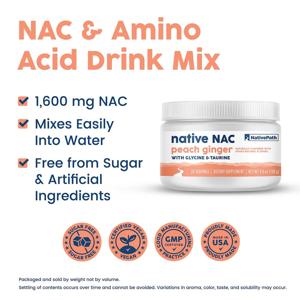 NativePath NAC: High Potency Daily Formula Encouraging Healthy Detoxification, Natural Protection, Energy Metabolism!