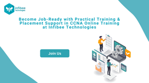 Become Job-Ready with Practical Training & Placement Support in CCNA Online Training at Infibee Technologies