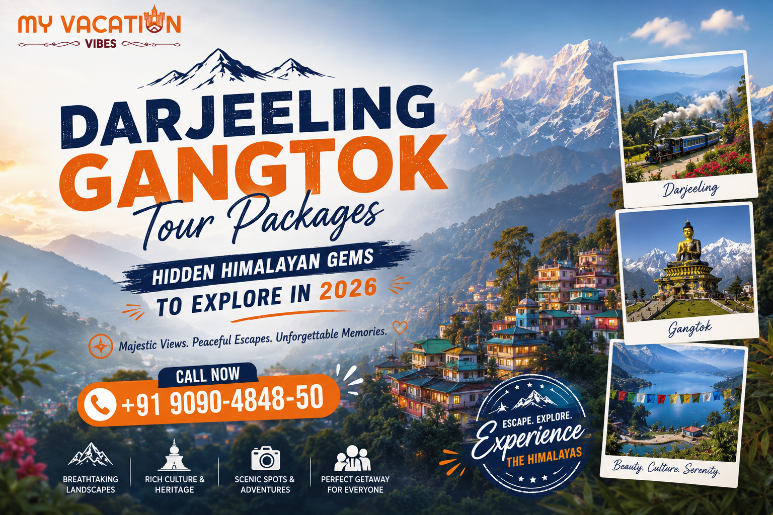 Darjeeling Gangtok Tour Packages: Hidden Himalayan Gems to Explore in 2026