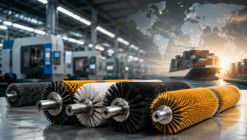 Why Global Buyers Are Choosing Indian Industrial Brush Manufacturers Over Traditional Suppliers