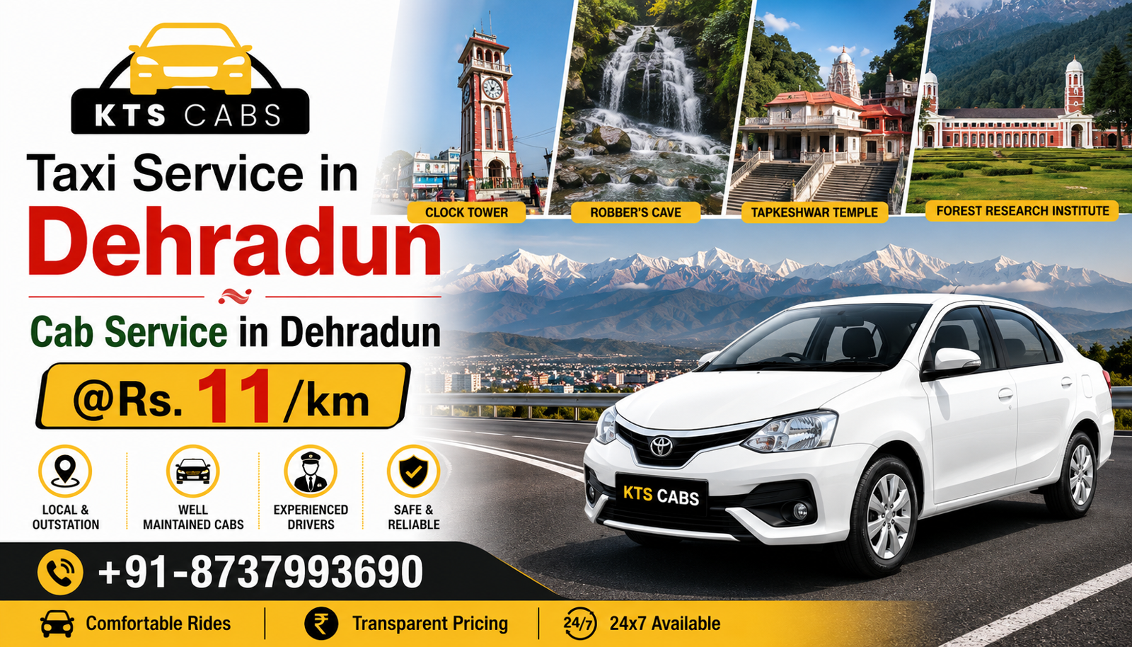 Best Taxi Service in Dehradun – Relaxing & Budget-Friendly Cabs
