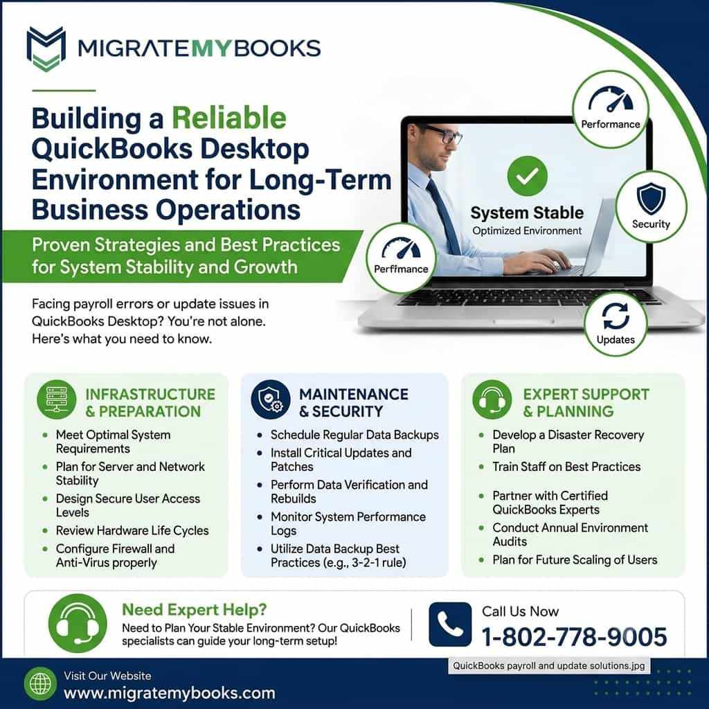 Building a Reliable QuickBooks Desktop Environment for Long-Term Business Operations
