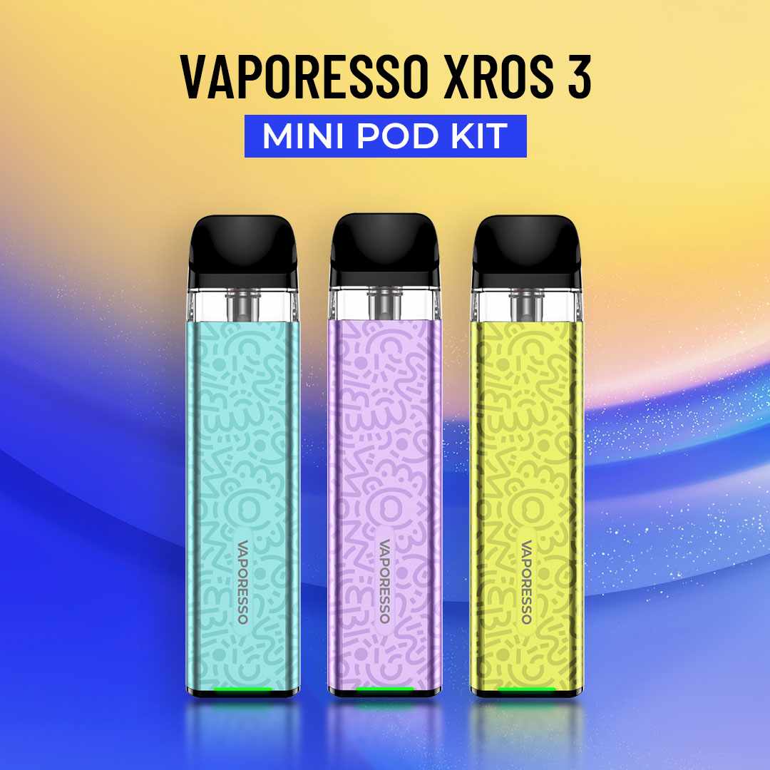 Vaporesso Xros 3 Mini Pod Kit Designed For Everyday Comfort