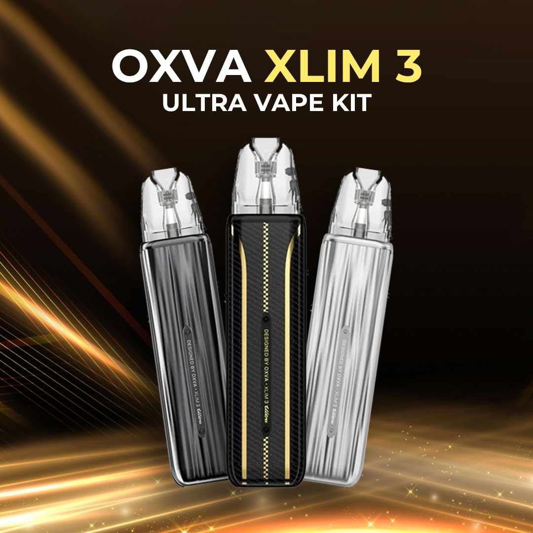 Oxva Xlim 3 Ultra Vape Kit Offers Sleek Design And Rich Vapour Flavour