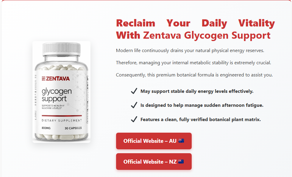 Zentava Glycogen Support