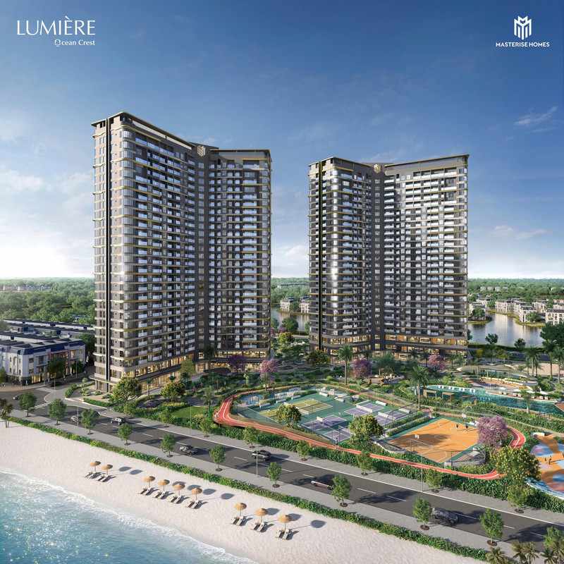 Cập nhật giá bán Lumière Ocean Crest – Vị thế độc tôn trung tâm phồn hoa Ocean Park 2 với bốn tòa tháp kiến trúc hiện đại