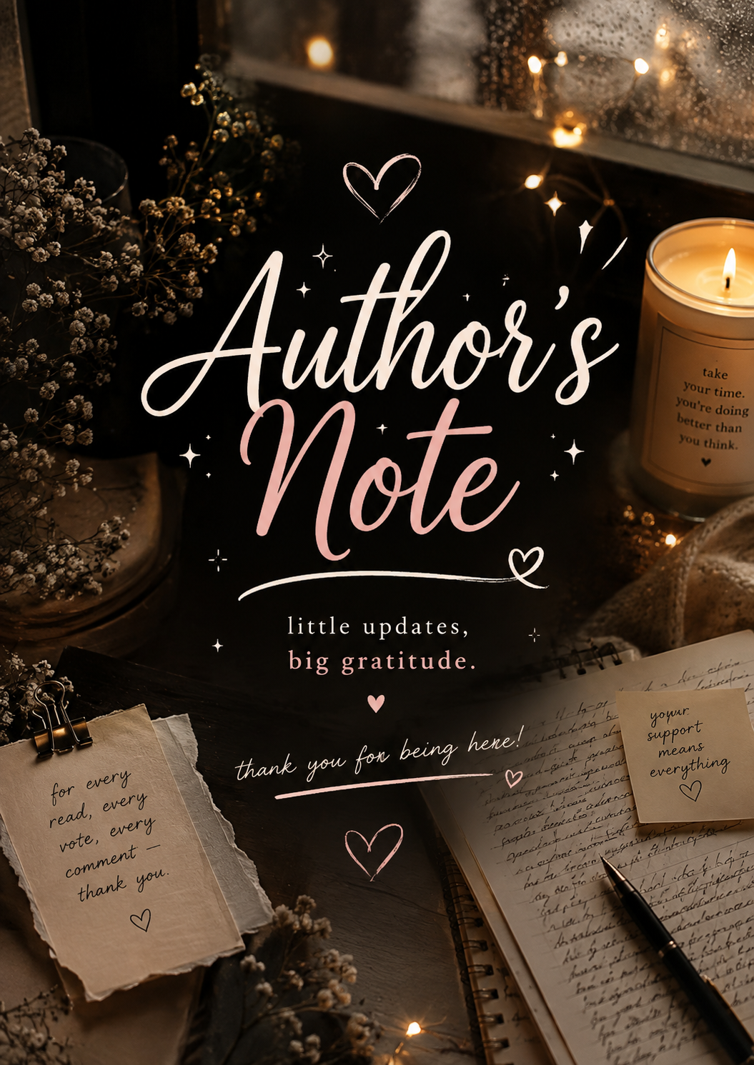 🤍Author's note ✍️