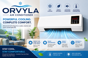 ❄️Orvyla Air Conditioner Review 2026 — A Smart & Portable Cooling Solution for Everyday Comfort❄️