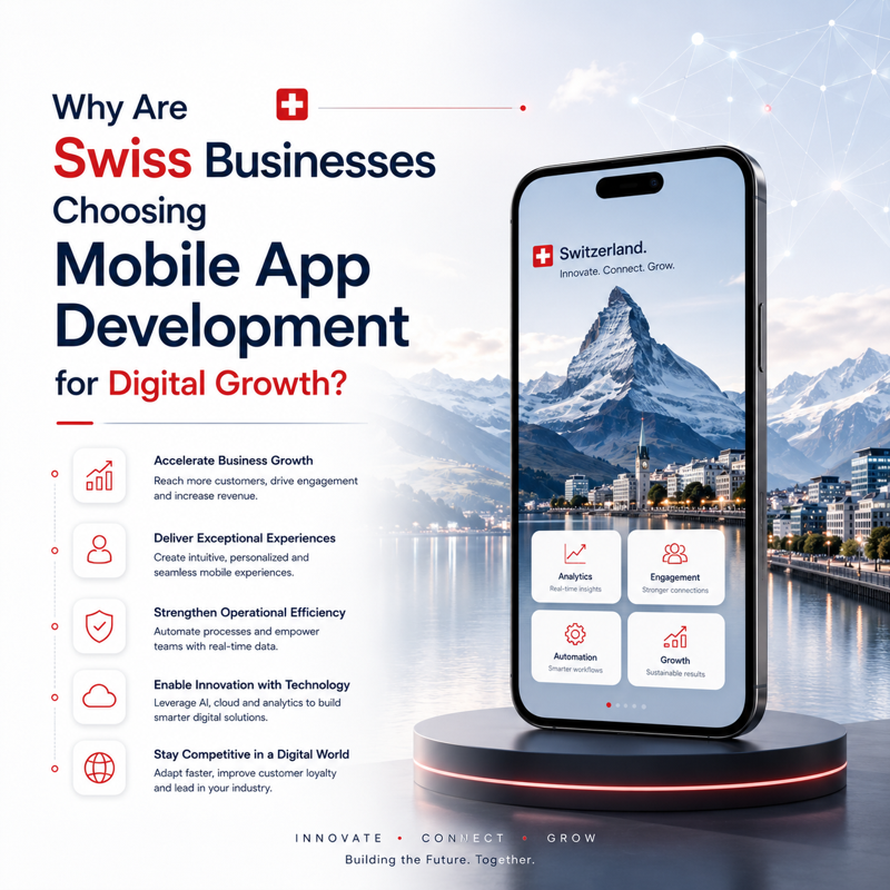 Why Are Swiss Businesses Choosing Mobile App Development for Digital Growth?