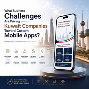 What Business Challenges Are Driving Kuwait Companies Toward Custom Mobile Apps?