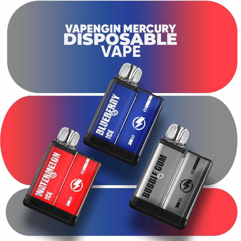 Buy Vapengin Mercury 600 Disposable Vape Pod in the UK