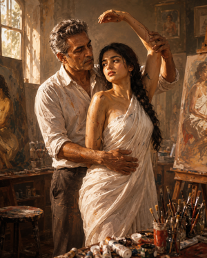 Painter's Nude Muse