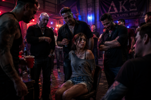 Rival Ne Kiya Mujhe Kidnap Fir sabne Sath Milkr Choda ( Rival Gangbang Kidnapped Me and then fucked me Together)