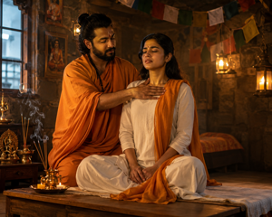 Ashram Ke Guruji Ne Behlaya Aur Piya Mera Doodh ( The Ashram's Guru Manipulated Me and Drank My Milk)