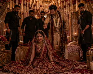 The Runaway Bride Is Caught And Fucked By Her Husband And His Gang