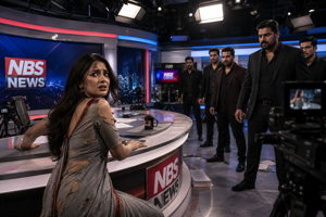 News Achor Ko Kiya Akhwa Aur Fir Choda Gang Ne ( News Achor Was Kidnapped Nad then Fucked By The Gang)