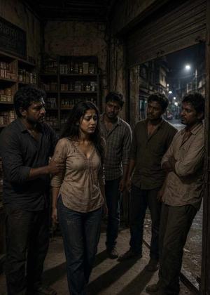 Sadak Ke Gundo Ne Choda ( Street Goons Caught Hold Of Me And Fucked Me)