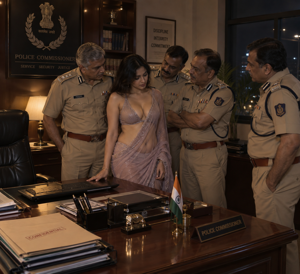 Police Station Me Security Mangne Gayi Thi Policewalo Ne Chod Diya ( Went To The Police Station To Get security, The Policemen Fucked Me)