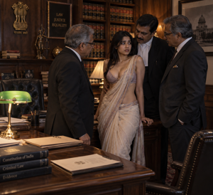 Ek Case Ke Liye Lawyer Aur Judge Se Chudi ( Because Of A Case Got Fucked By Judge And The Lawyer)