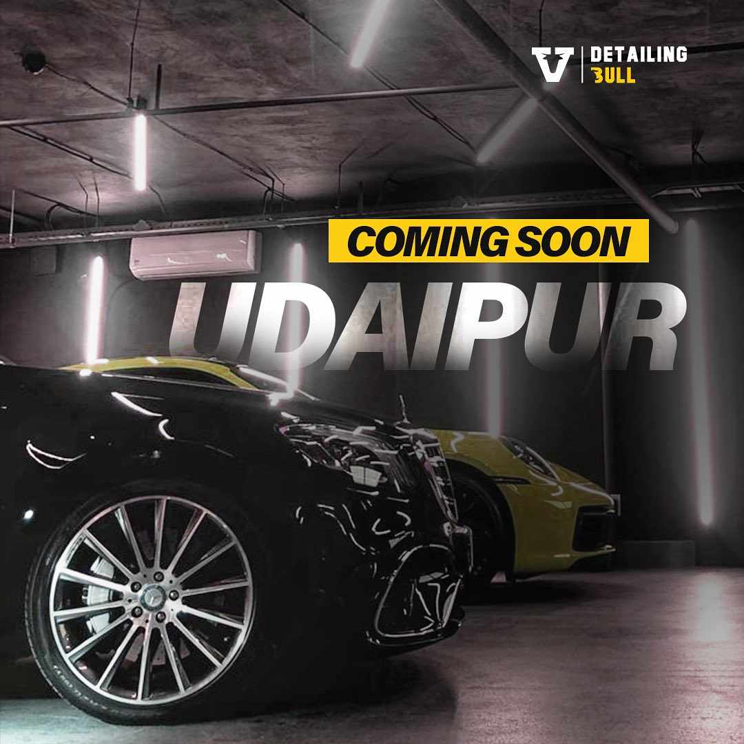 Rev Up Your Ride: Detailing Bull's Royal Treatment Comes to Udaipur!