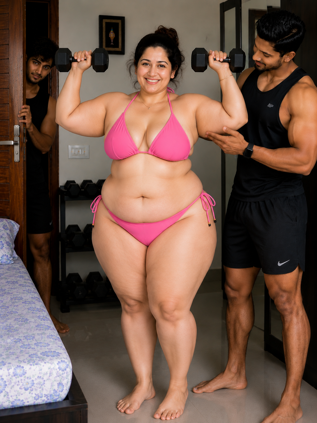 അമ്മയുടെ gym workout