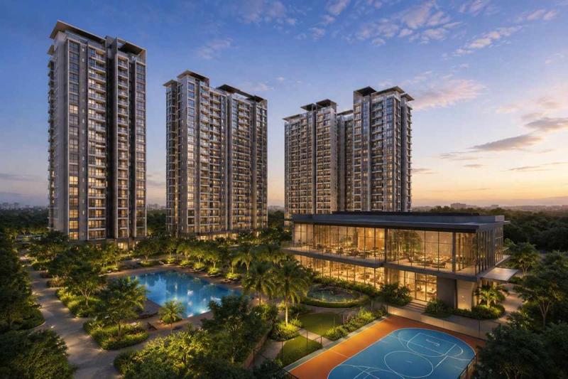 Glorious apartments Prestige Falcon City Chennai