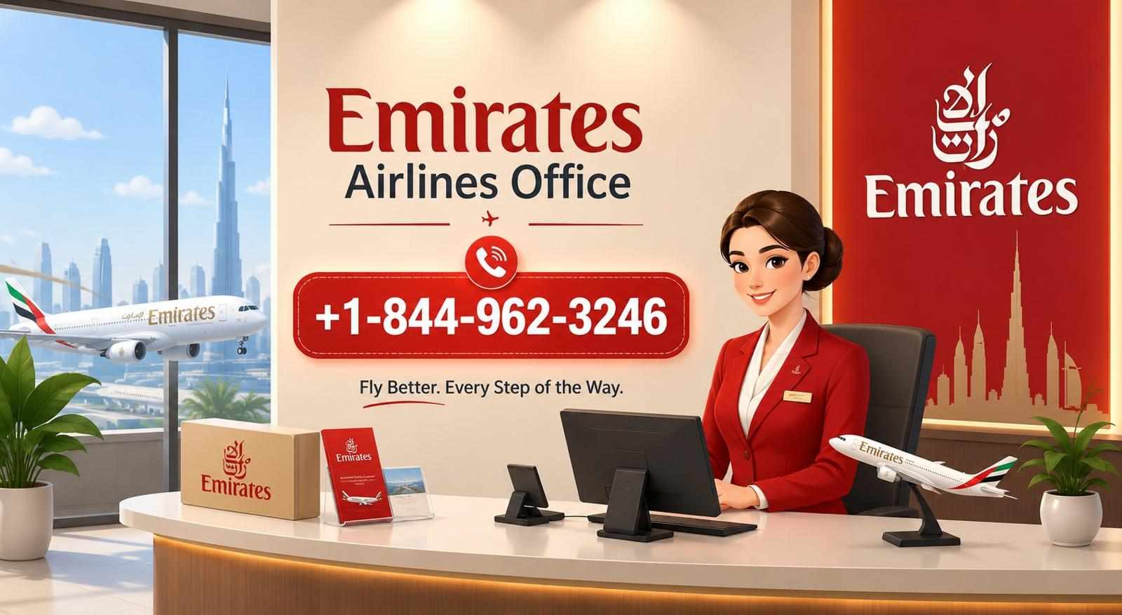 +1-844-962-3246 Emirates Airlines Abu Dhabi Office