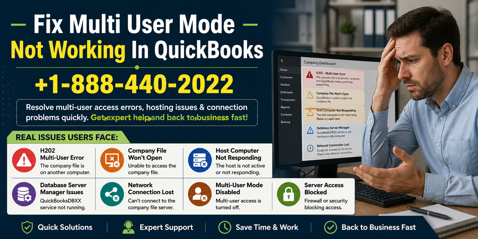 How to Restore QuickBooks Multi-User Mode After a Network Issue