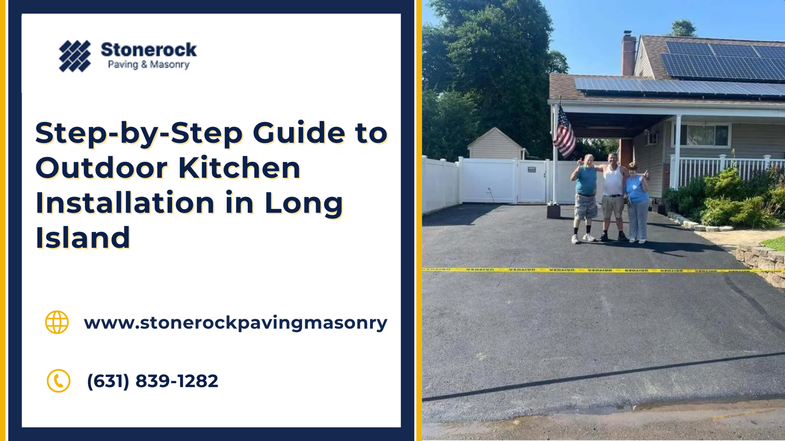 Step-by-Step Guide to Outdoor Kitchen Installation in Long Island