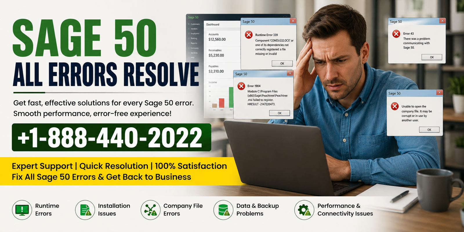 How Do I Fix Sage 50 Printer Error Code 20 on Windows?