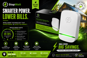 Stopwatt energy saver - Stopwatt energy saving device - stopwatt electrical device