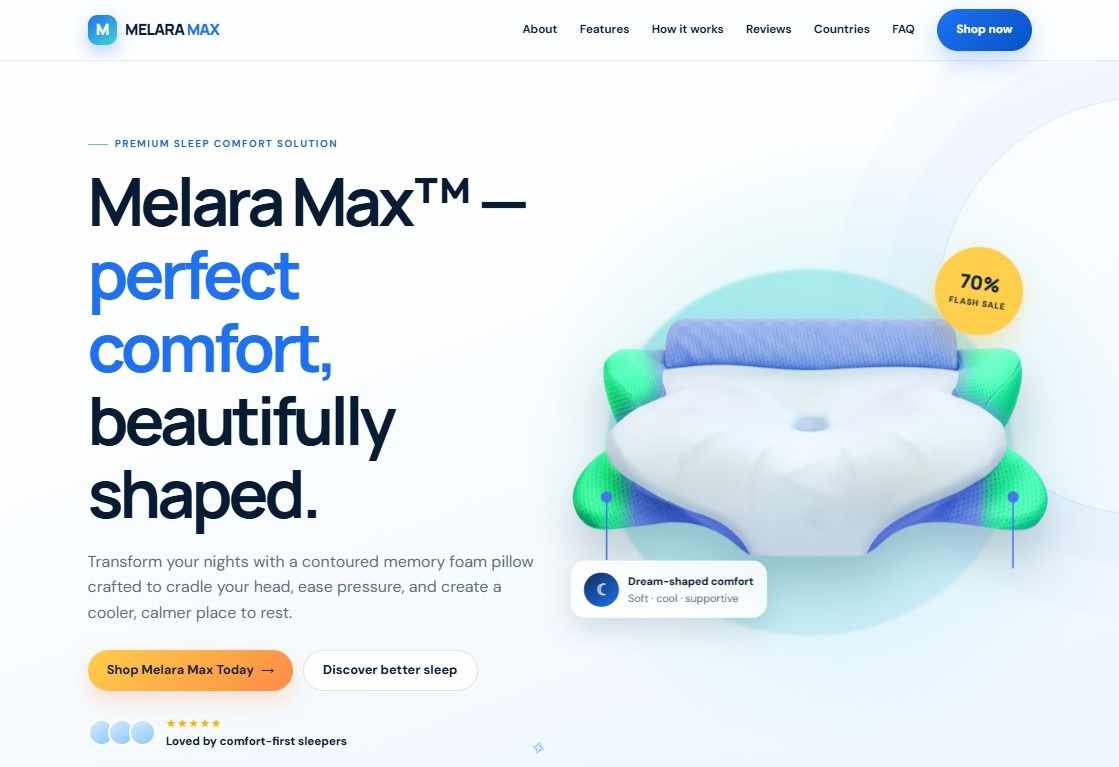 Melara Max Reviews 2026 – Features, Materials, Benefits & Sleep Performance