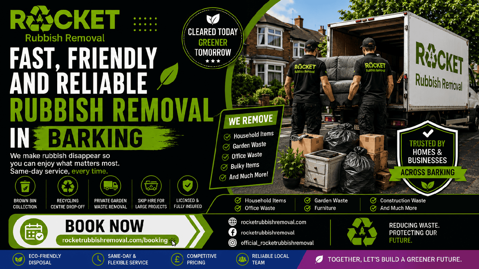 How to Choose the Right Rubbish Removal Service in Barking and Get Your Space Back Fast