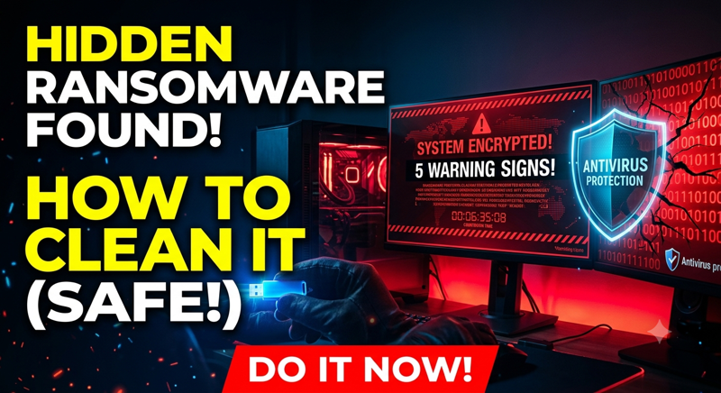 5 Critical Signs Your Computer Has Hidden Ransomware (And How to Clean It)