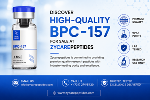 Discover High-Quality BPC-157 For Sale At Zycarepeptides
