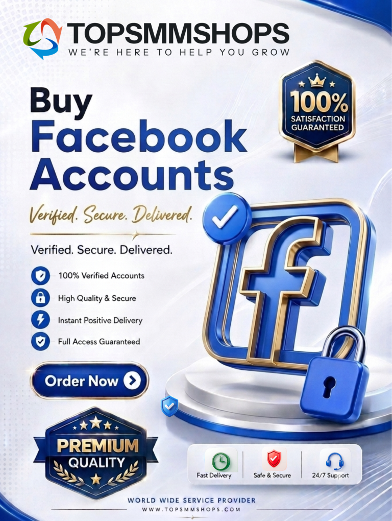 Buy Facebook Accounts - 100% Safe, Trusted & Affordable...