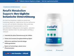 RetaFit Kapseln Testberichte: Kunden-Reviews zur Fettverbrennung