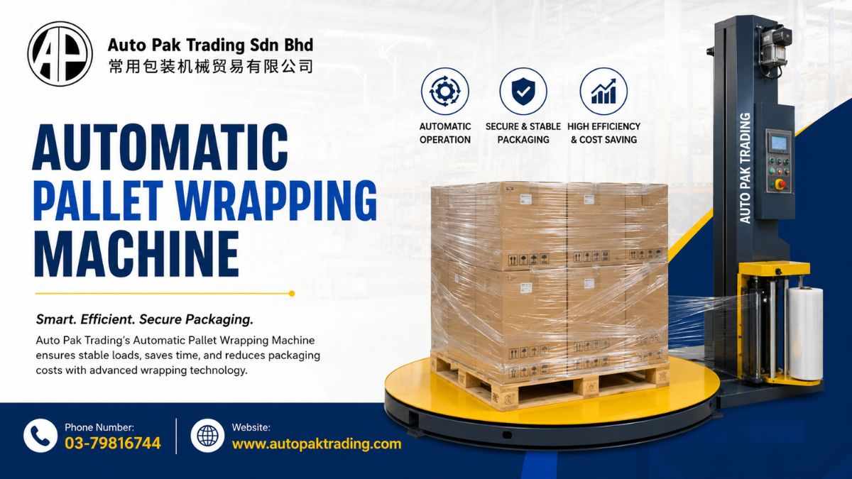 Manual vs Automatic Pallet Wrapping Machine: Which One Fits Your Business?