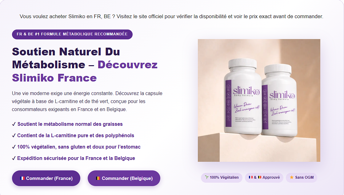Slimiko Body Formula France