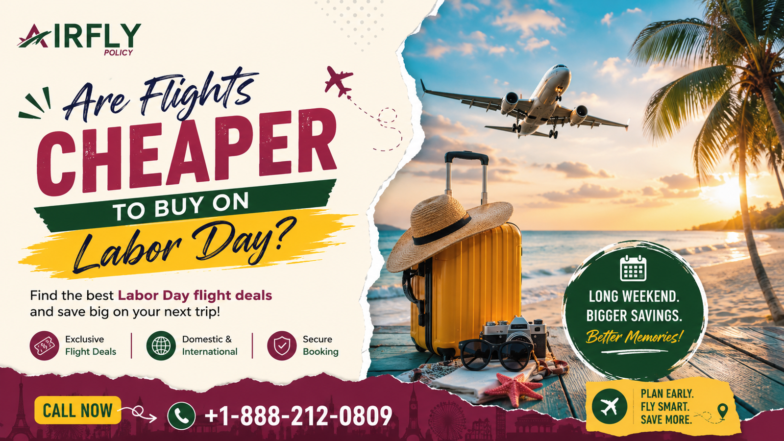 Are Flights Cheaper to Buy on Labor Day?