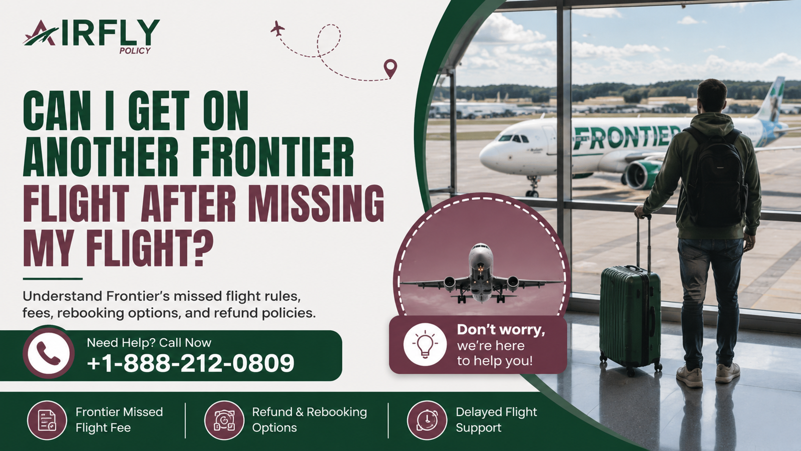 Can I Get on Another Frontier Flight After Missing My Flight?