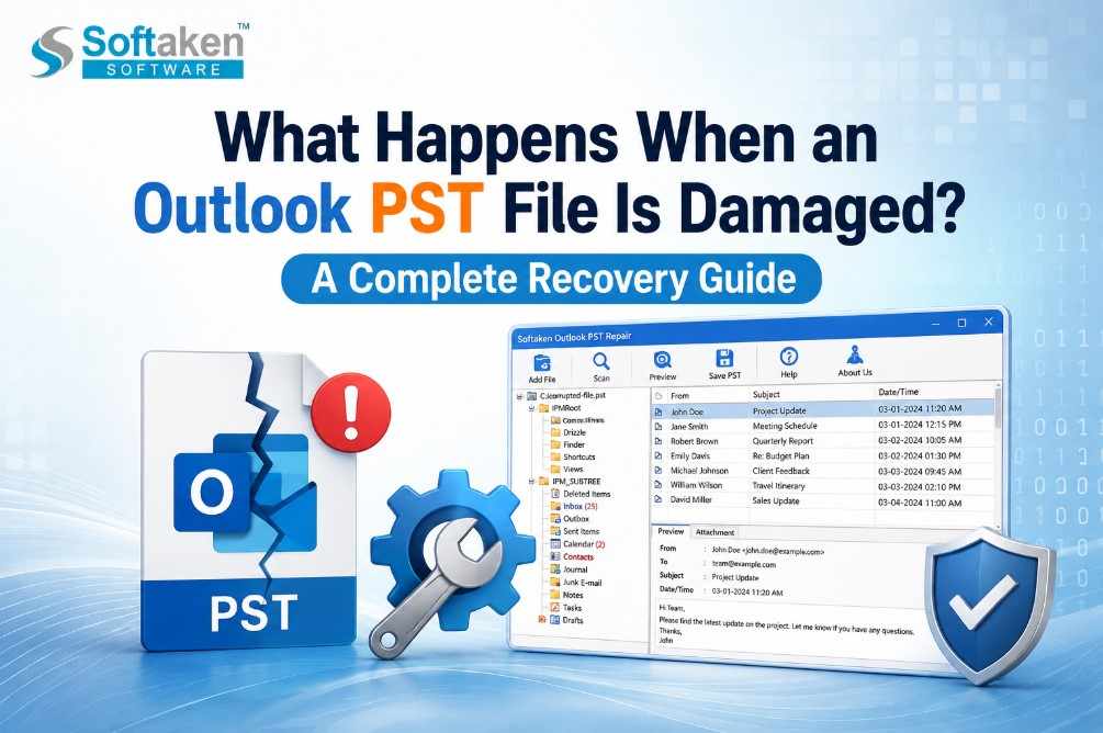 What Happens When an Outlook PST File Is Damaged? A Complete Recovery Guide