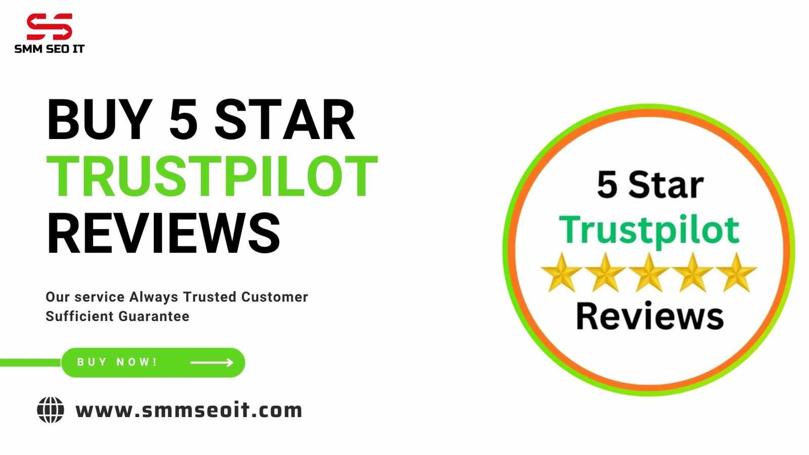 Boost Credibility: Secure 5-Star Trustpilot Reviews Today