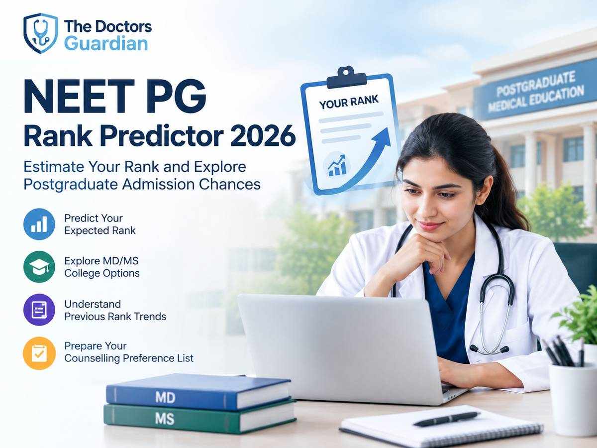 Best NEET PG Rank Predictor 2026: Estimate Your Rank and Explore College Options