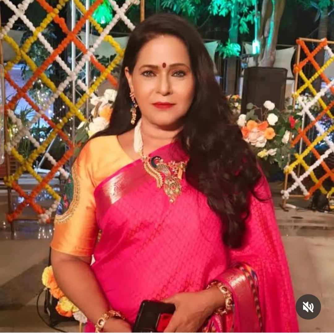 62- years- old, she is maternal aunt of Kranti and Sumitra- both of them are her elder sister's daughters
