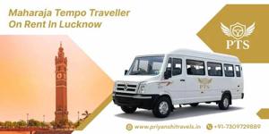 How to Book a Maharaja Tempo Traveller on Rent in Lucknow