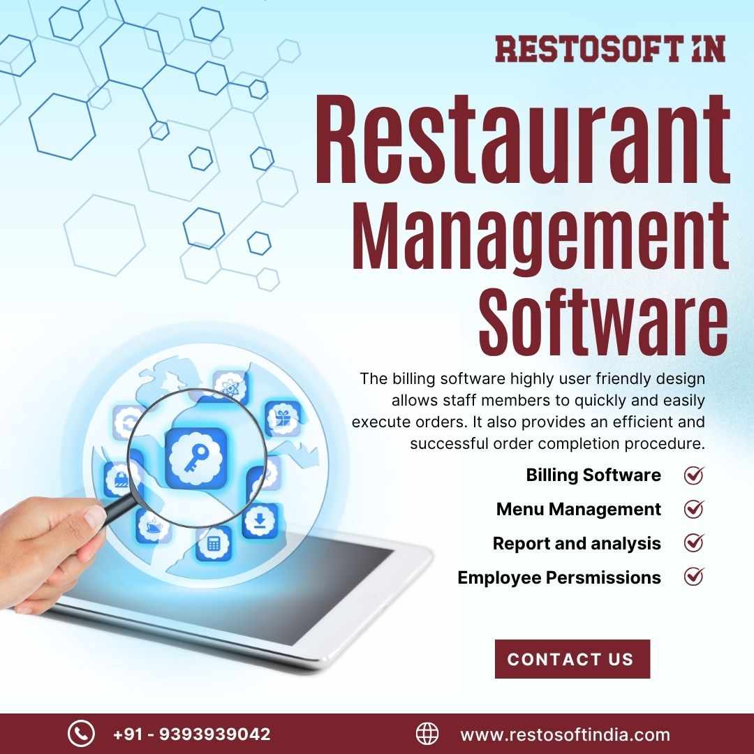 Manage Your Restaurant with Restaurant Management Software
